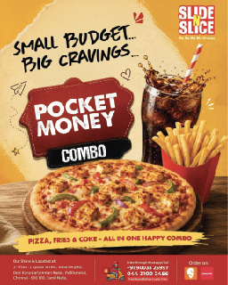 Slide N Slice campaign creative